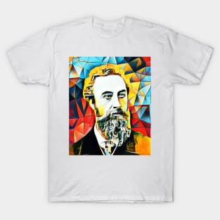 Robert Bulwer Lytton Abstract portrait | Robert Bulwer Lytton Abstract Artwork 15 T-Shirt